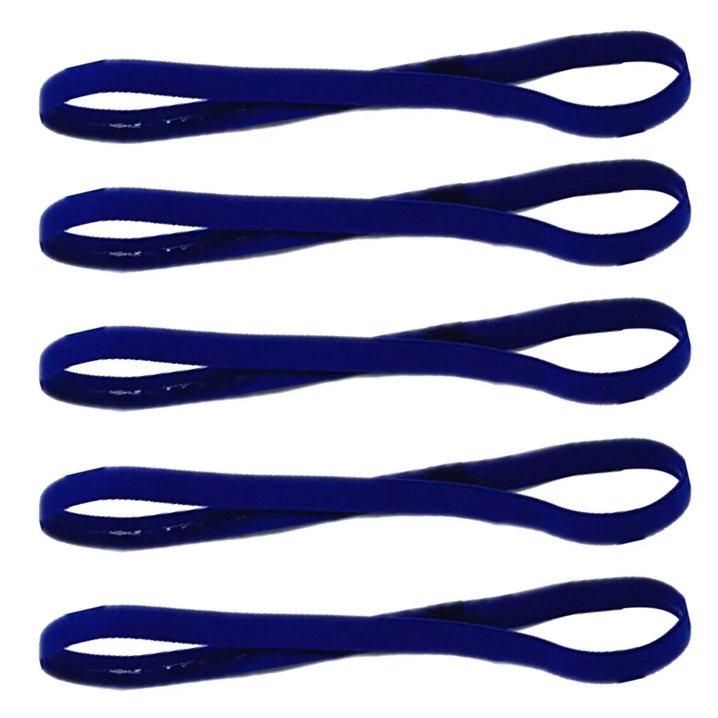 Vibrant Candy Color Yoga Hair Bands - Anti-Slip Elastic Sweatbands for Men & Women - Perfect for Sports, Running & Fitness