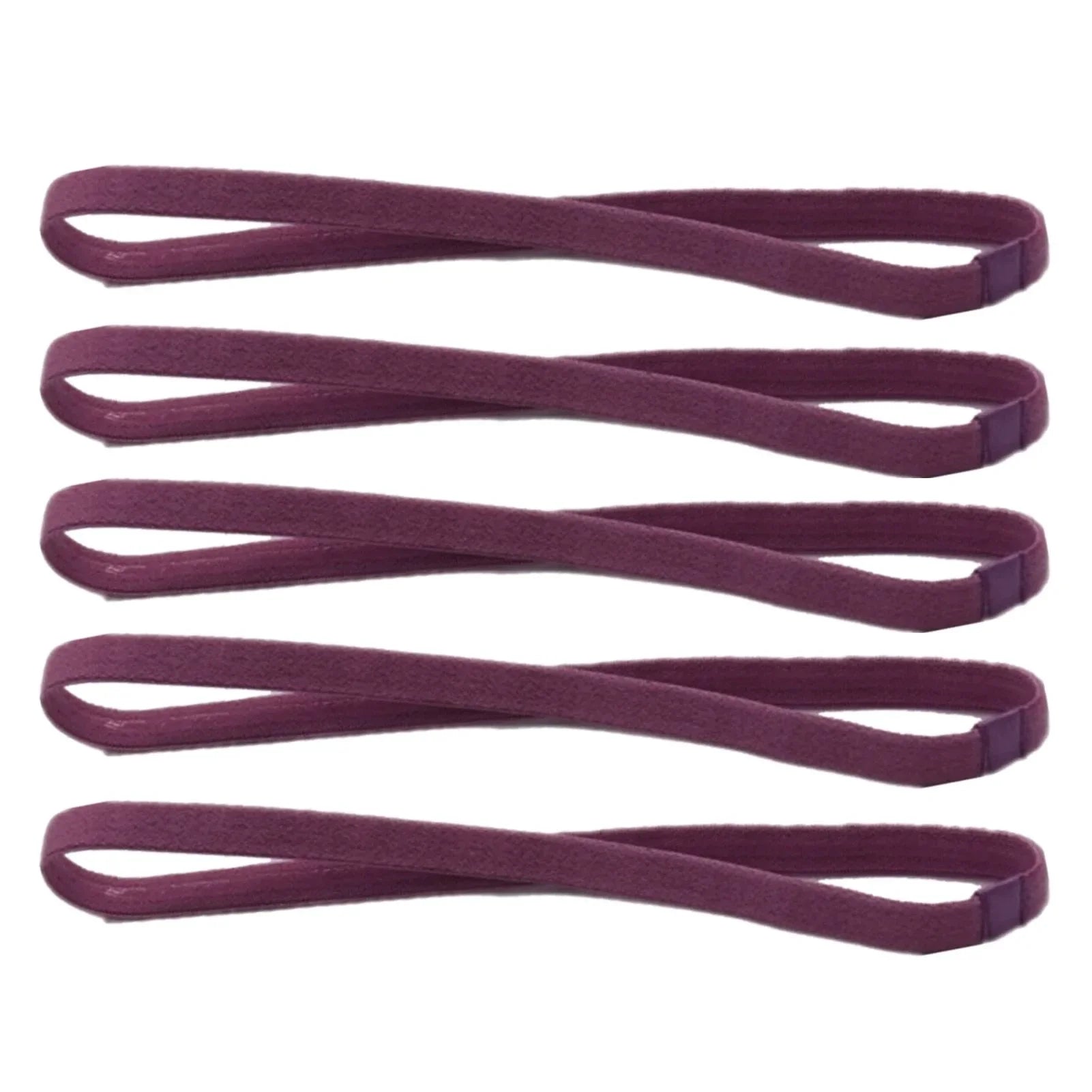 Vibrant Candy Color Yoga Hair Bands - Anti-Slip Elastic Sweatbands for Men & Women - Perfect for Sports, Running & Fitness