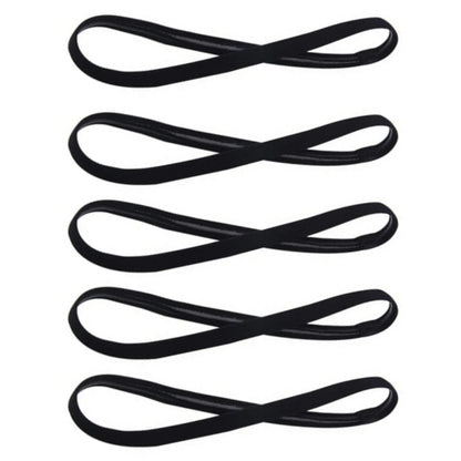 Vibrant Candy Color Yoga Hair Bands - Anti-Slip Elastic Sweatbands for Men & Women - Perfect for Sports, Running & Fitness