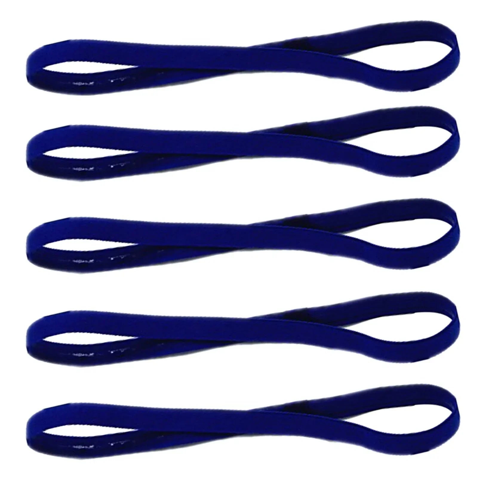 Vibrant Candy Color Yoga Hair Bands - Anti-Slip Elastic Sweatbands for Men & Women - Perfect for Sports, Running & Fitness