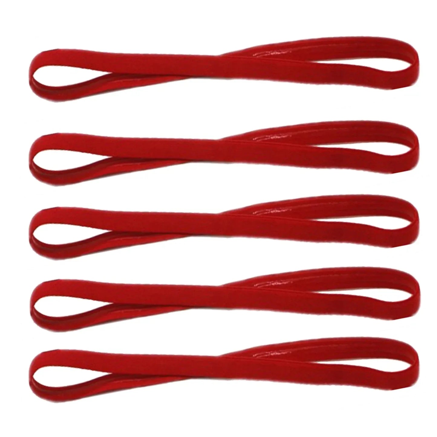 Vibrant Candy Color Yoga Hair Bands - Anti-Slip Elastic Sweatbands for Men & Women - Perfect for Sports, Running & Fitness