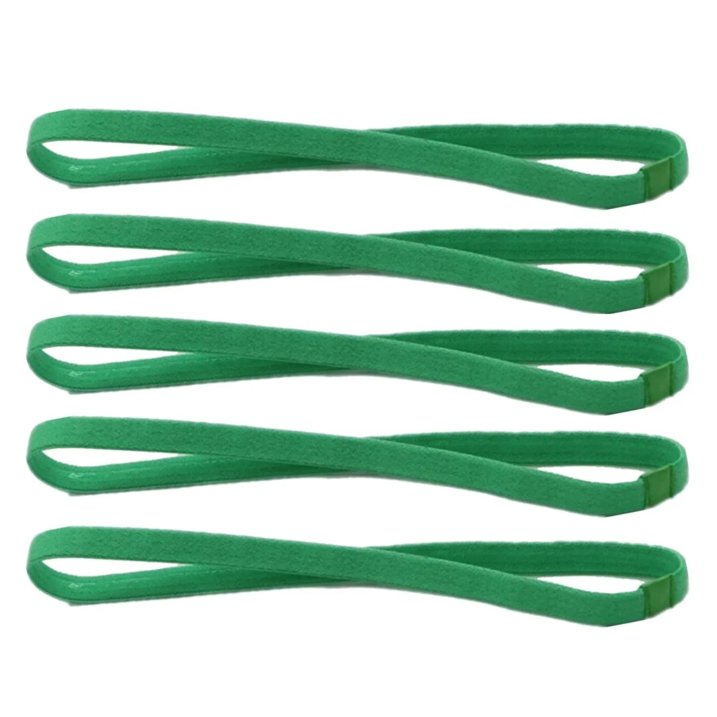 Vibrant Candy Color Yoga Hair Bands - Anti-Slip Elastic Sweatbands for Men & Women - Perfect for Sports, Running & Fitness