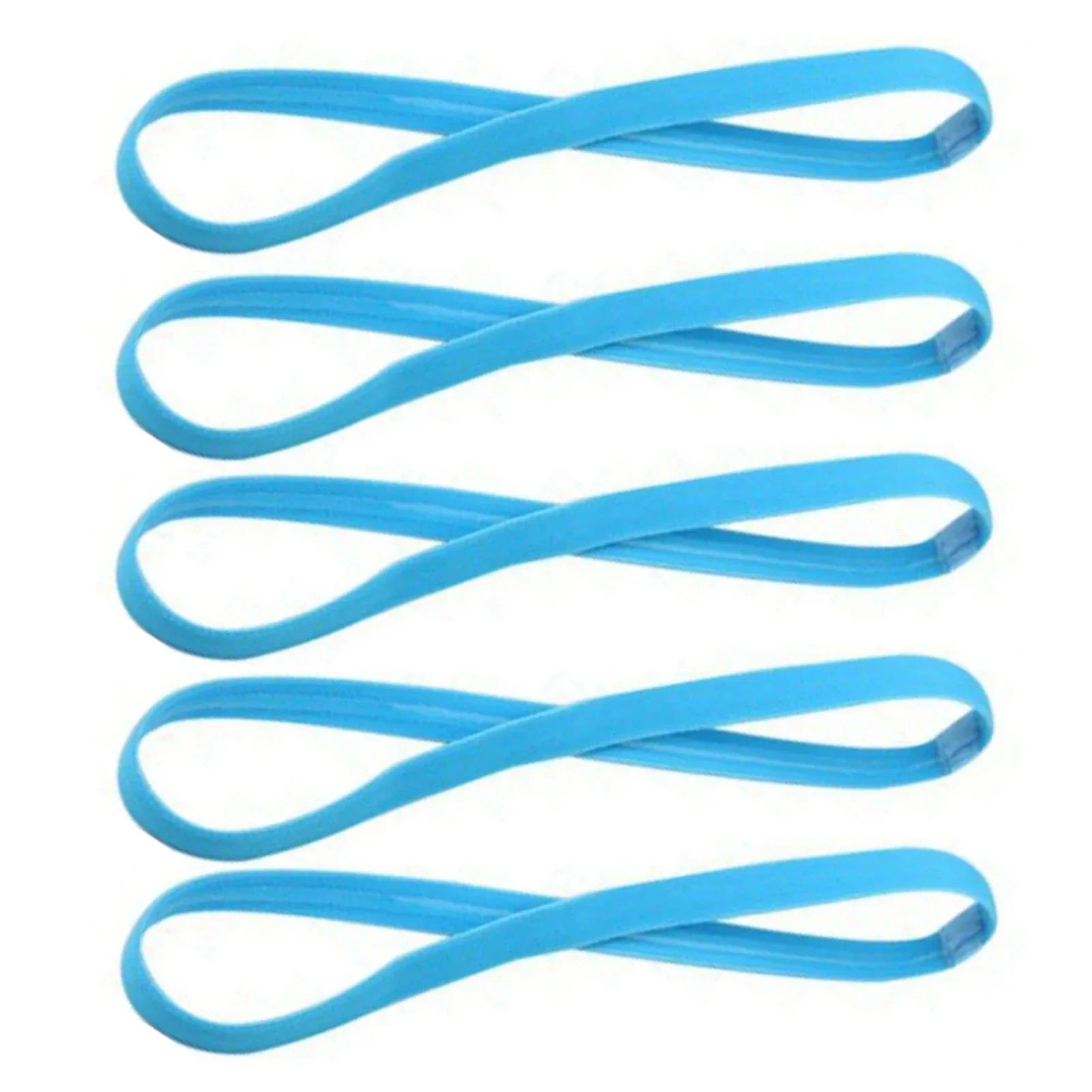 Vibrant Candy Color Yoga Hair Bands - Anti-Slip Elastic Sweatbands for Men & Women - Perfect for Sports, Running & Fitness